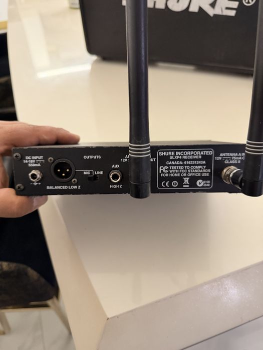 Vand microfon shure ulxp4
