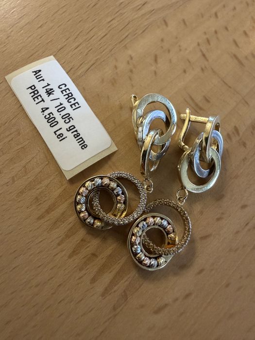 Cercei Aur 14 K