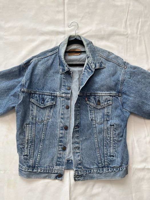 Винтажная куртка levis trucker jacket