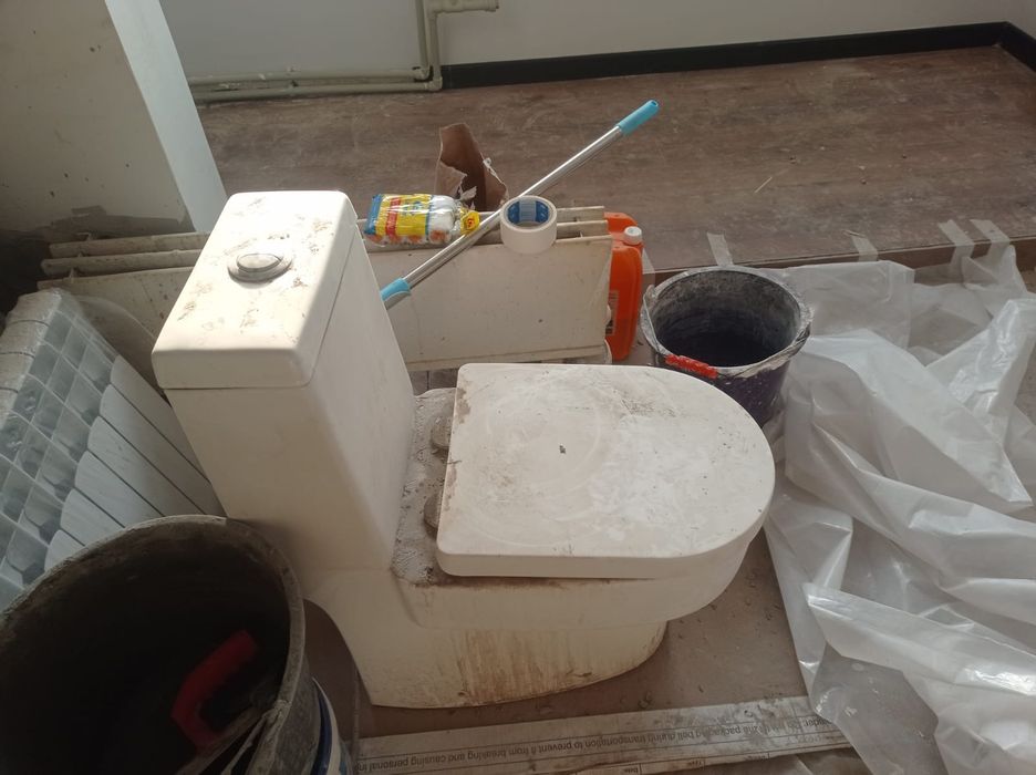 Унитаз в хорошем состоянии