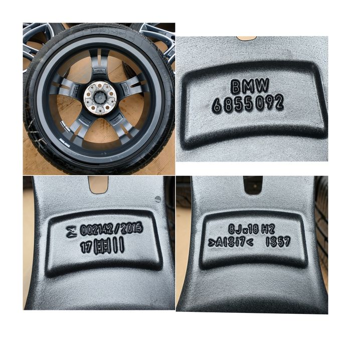 Jante R18 BMW 225 XE F45 F46 F48 F39 R18 cu 5 x 112 R18 + senzori