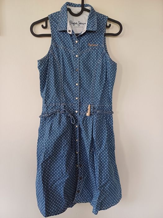 Оригинална рокля Pepe Jeans (100% памук)