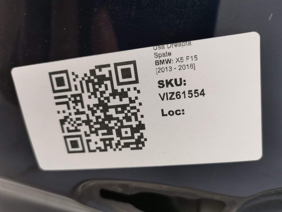 Дясна задна врата / Dясна zadna vrata BMW X5 F15 [ - ] В добро състоян