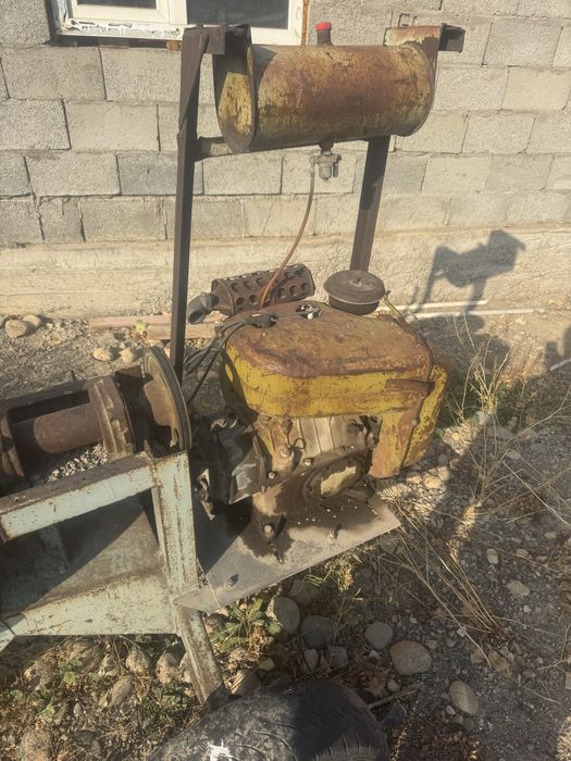 Бетономешалка бензиновая