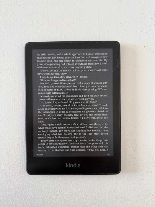 eBook Reader Amazon Kindle Paperwhite 2021, 16GB, Negru