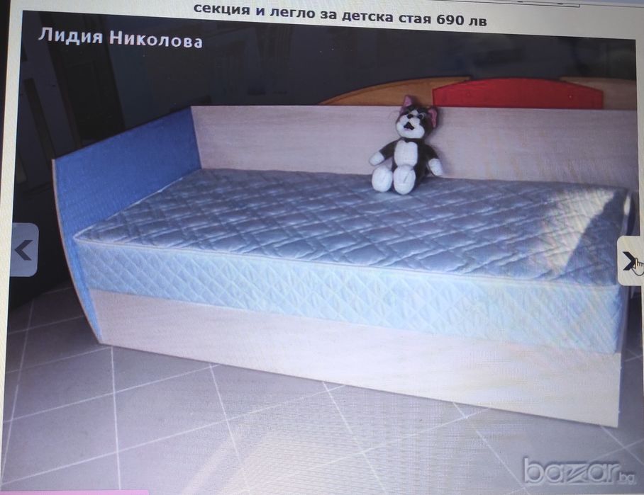 Детско обзавеждане, легло и секционни модули