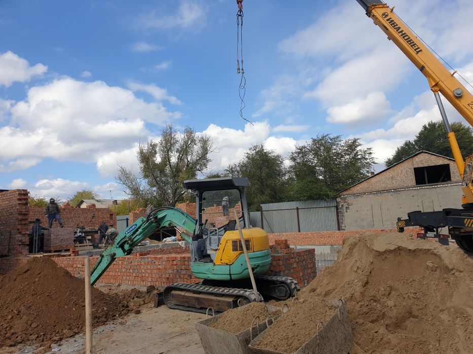 Услуги мини экскаватора!!! Копаем всё!