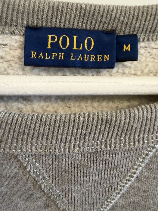 Polo Ralph Lauren M Блуза/Суитшърт в сив цвят