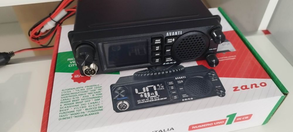 Statie Radio Avanti Zano 1Din - difuzor frontal