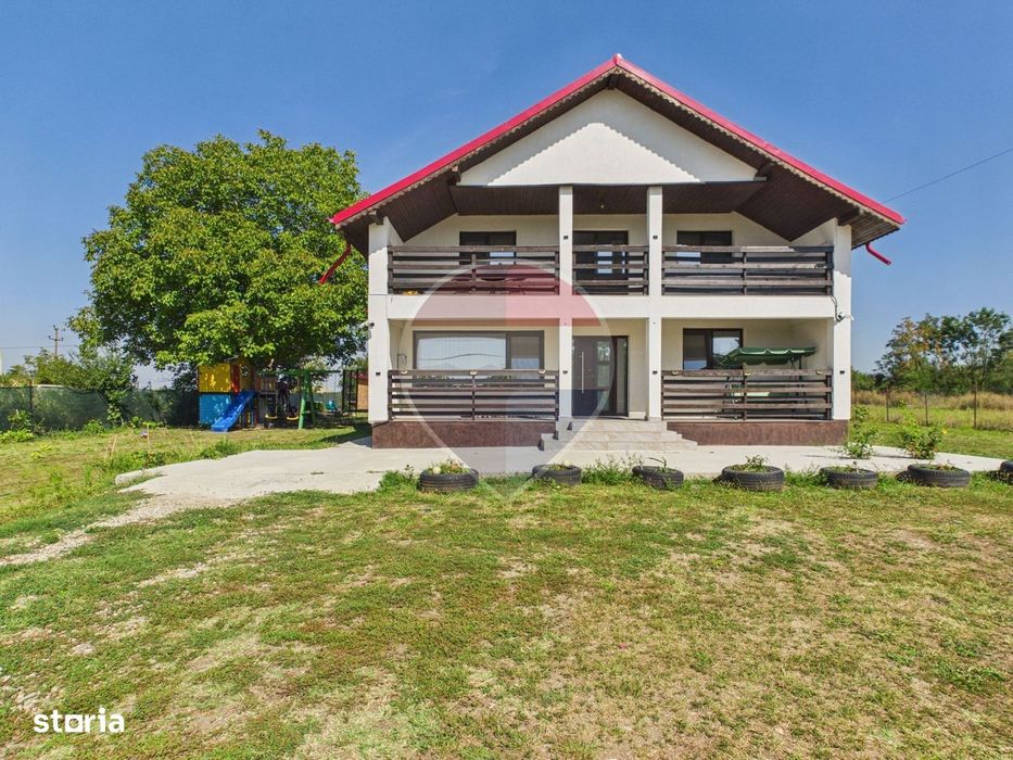 Casă individuală P+M | 8 camere | Teren 2.220 mp | Dârza, Crevedia