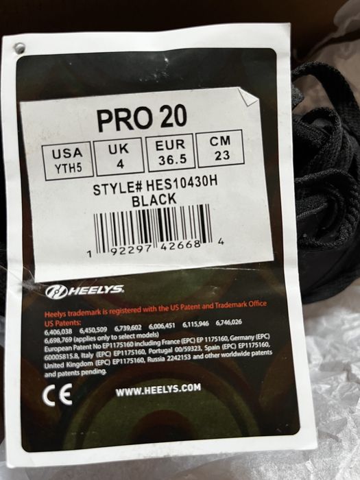 Обувки с колелца heelys, 37 номер