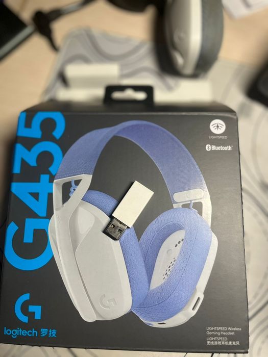 Продам Наушники
Logitech G435
белый
белый
Logitech
