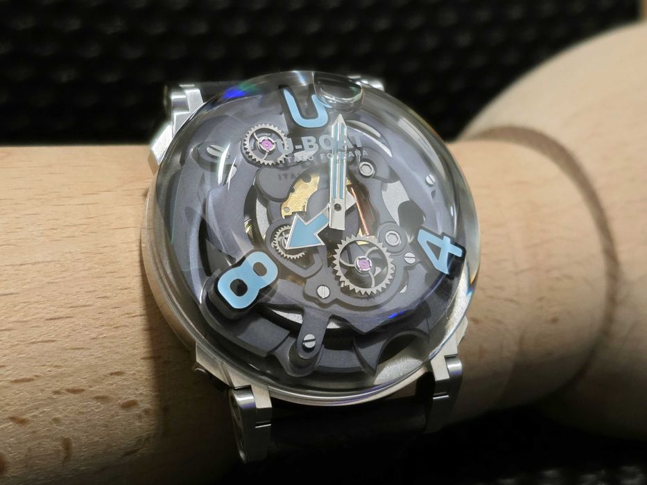 U-BOAT U-65 44mm SS TURQUOISE – Ref 3352 – NOU – Ceas în GARANȚIE