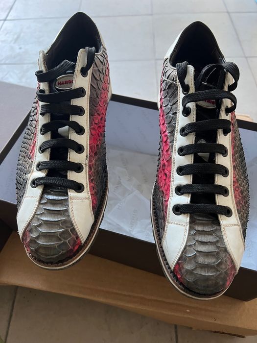 Оригинални обувки Harris от змийска кожа ръчна изработка 42 номер