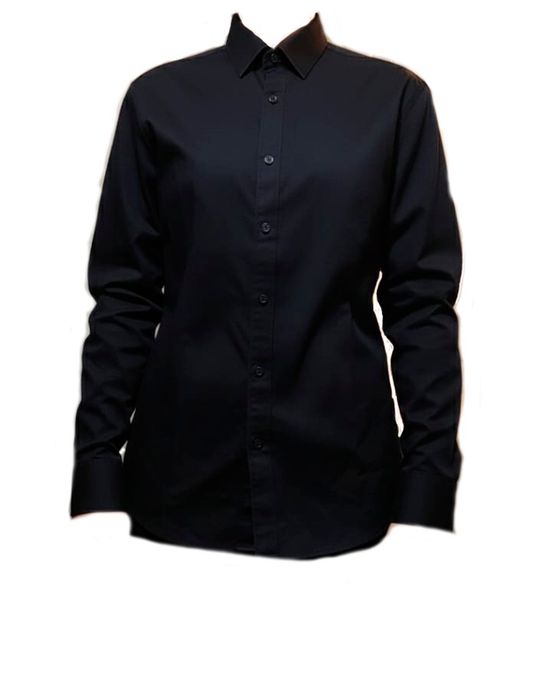 рубашка черная мужская