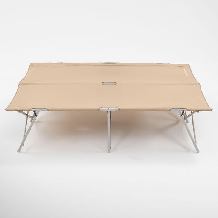 Pat dublu Camping Second 131 cm 2 - produs resigilat Decathlon