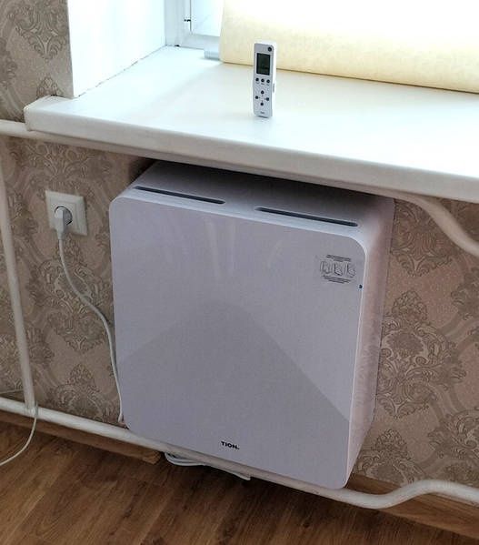 Установка бризеров