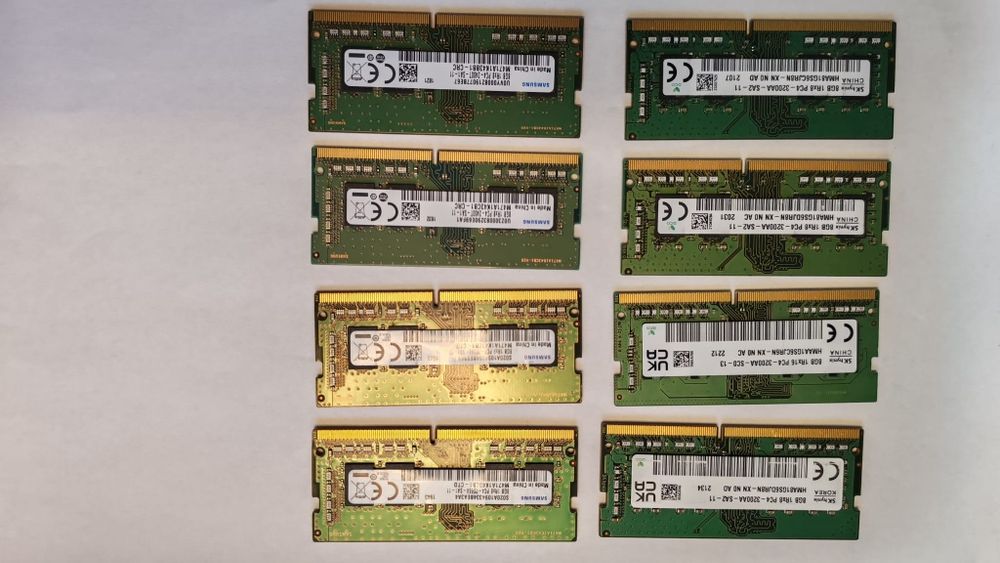Memorii ram laptop 8g ddr4..2400..2666..3200Mhz