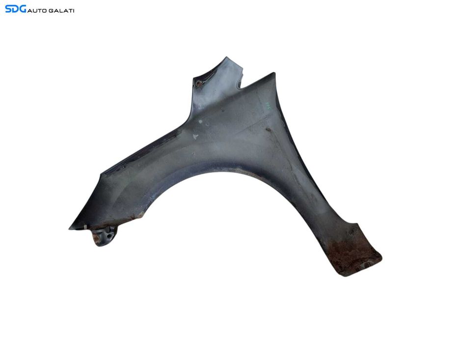 Aripa Dreapta Fata Ford Focus 2 FL Facelift 2007 - 2010 Culoare Negru F3 (Rugina in zona Pragului) [LC0286]