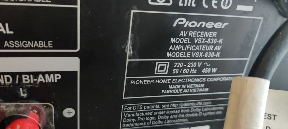 Amplificator Pioneer vsx 830k