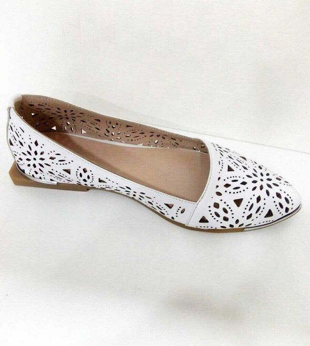 Роскошные нежные кожаные туфли балетки Başaran, все разм.,люкс,Турция!