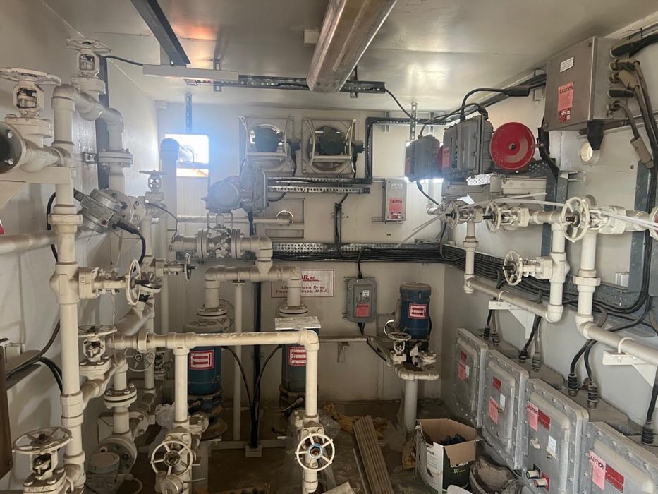 Оборудование блок качества нефти