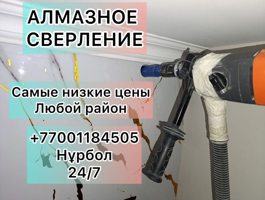 Алмазное сверление   ( бурение)