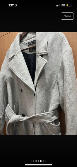 Palton Zara x Manteco