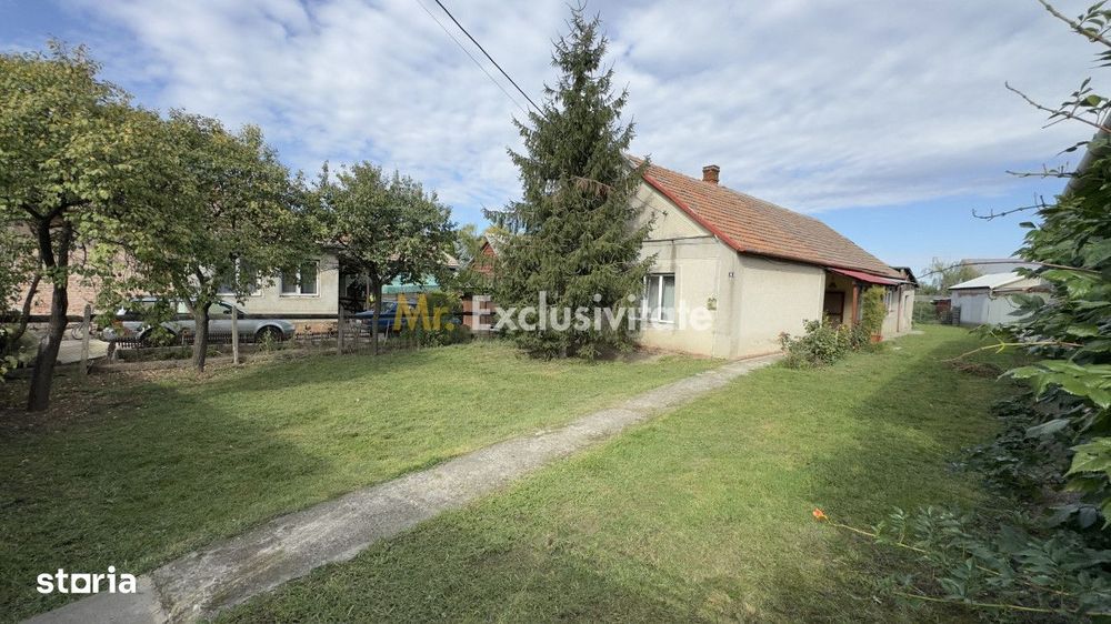 Casă 3 camere, Teren 3.263 mp, Str.Mărășești Nr.16 -Carei-Comision 0%