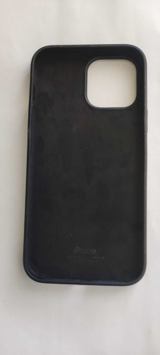Калъф за iPhone 12,14,15 Pro Max и iPhone 14,15 Plus - черен, silicone