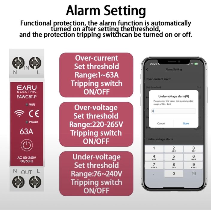 Умный автомат электрический