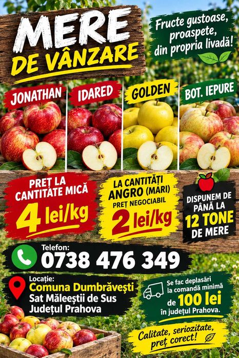 Mere de Vanzare!