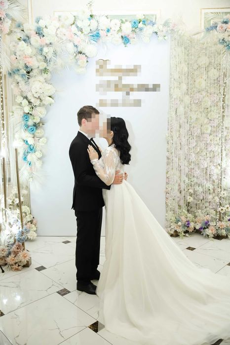 Свадебное платье русалка