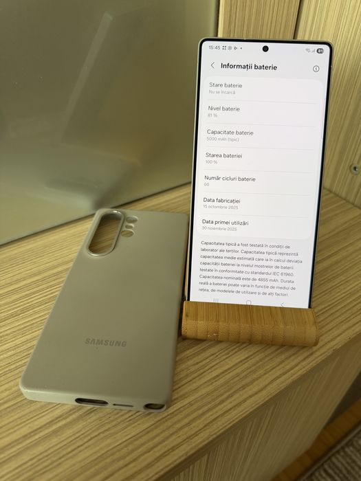 Samsung galaxy S25 ultra. Impecabil.