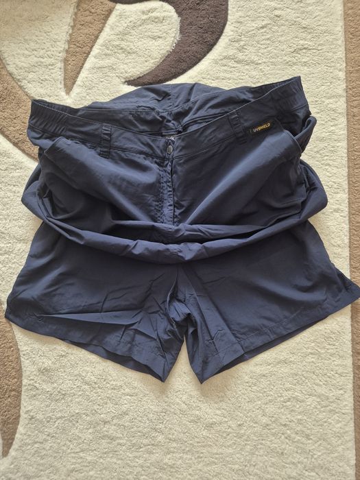 Fustă Pantaloni Hiking, Premium, Jack Wolfskin, UV Shield, Femei, Mărimea EU 46