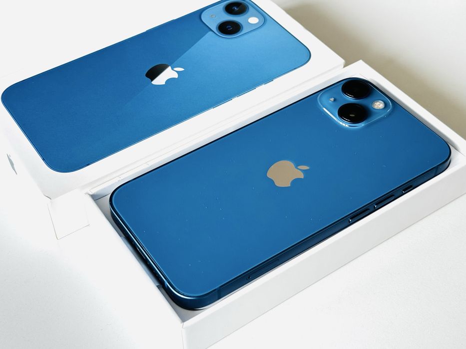 Iphone 13 128GB Blue 100% Батерия! Гаранция 6 месеца