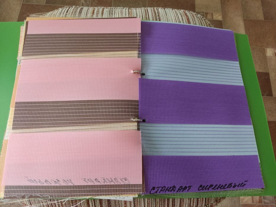 Каталог ролл штор день и ночь, жалюзи.. Можно для поделок.