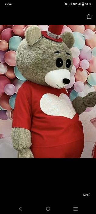 Продажа аниматорских  костюмов