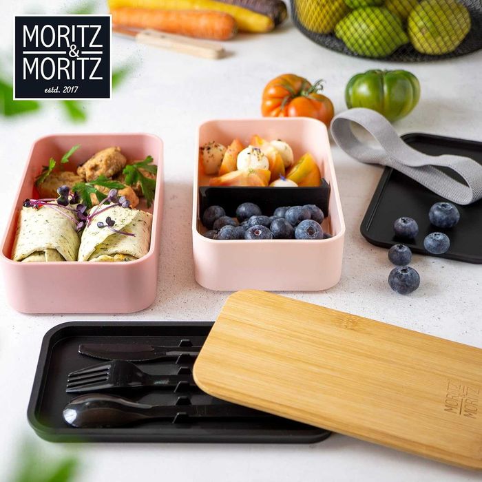 Кутия за обяд Moritz & Moritz с отделения, без BPA