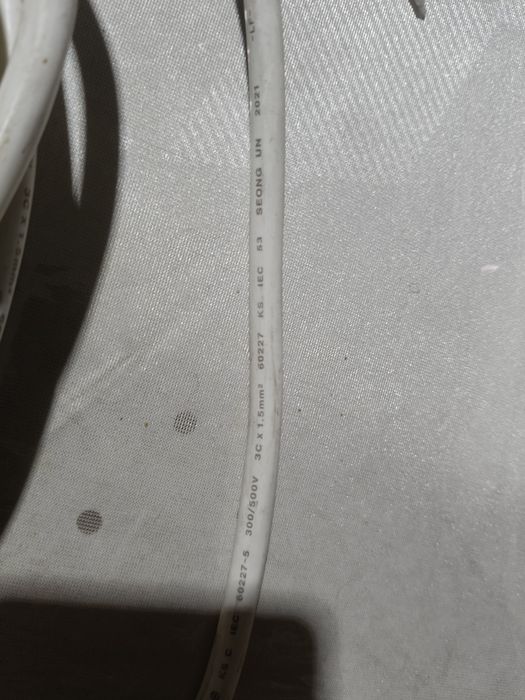 Удлинитель тройник, оргинал Корея кабель с автоматом 10 м силовой проф