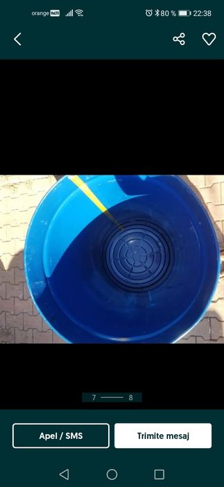 Butoaie depozitat cereale