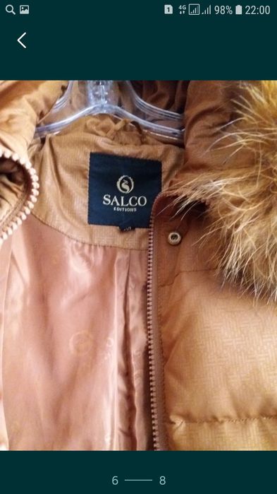 Зимний пуховик Salco. раз.50-52