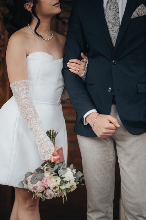 Vand rochita cununie alba