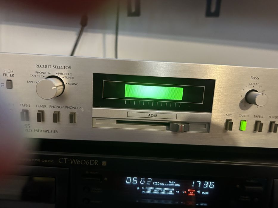 Sansui preamplificator C 55 impecabil