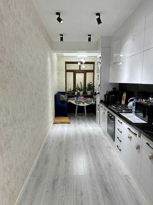 4-комнатная с ремонтом, 117м², 2 санузла, Мирабад, Нукусская`