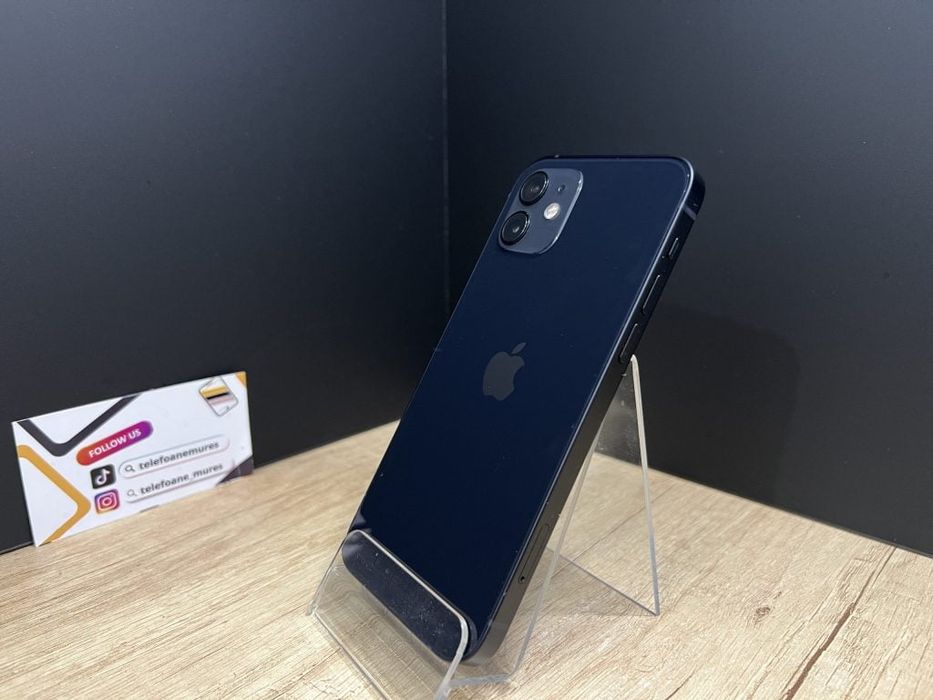 iPhone 12 128Gb Black Second-Hand 3 ani garanție, Telefoane Mures