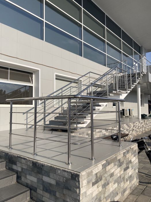 Перила из нержавеющей стали