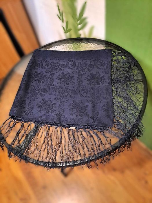 Eșarfă 75x75cm,100% mătase pură