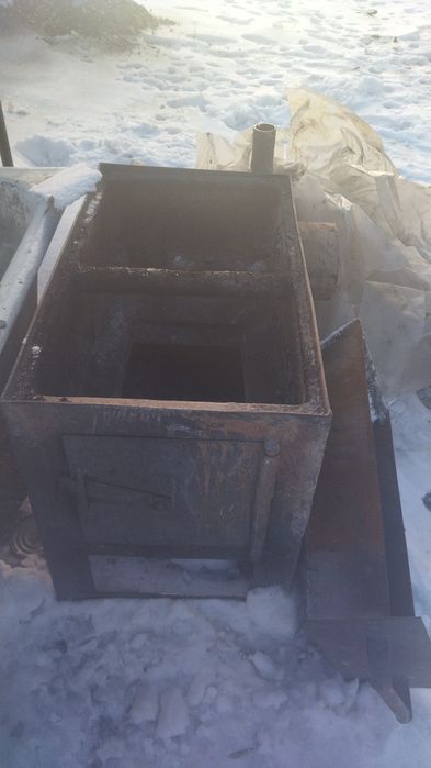 Печь металлическая для дома