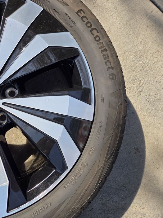 Оригинални джанти 17  5x100 за VW T-Cross / Taigo / Polo с летни гуми Continental 205/55/17